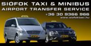 Budapest Siófok Taxi Minibus Airport Transfer Service